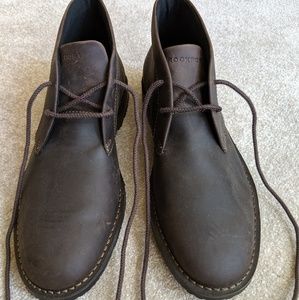 Rockport Men's brown leather chukka boots